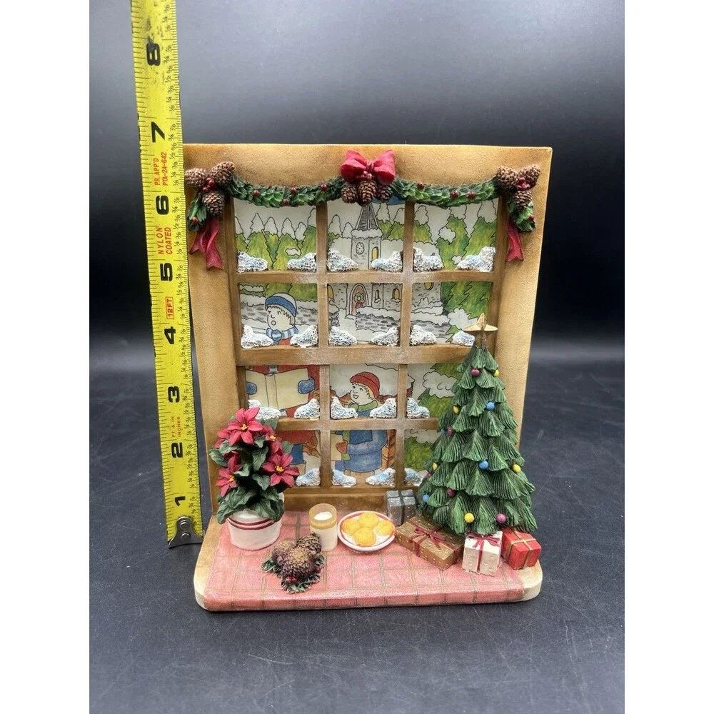 Our America Windows of Our America Carolers 7009 Christmas Candle Display Box